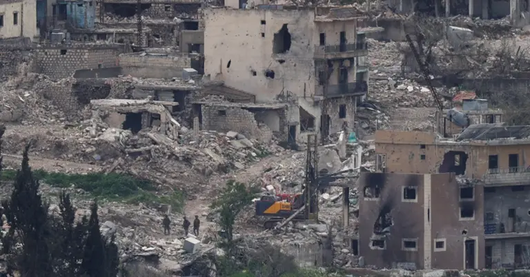 লেবাননের ধ্বংস হওয়া ভবন